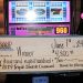 Large winner check on slot machine