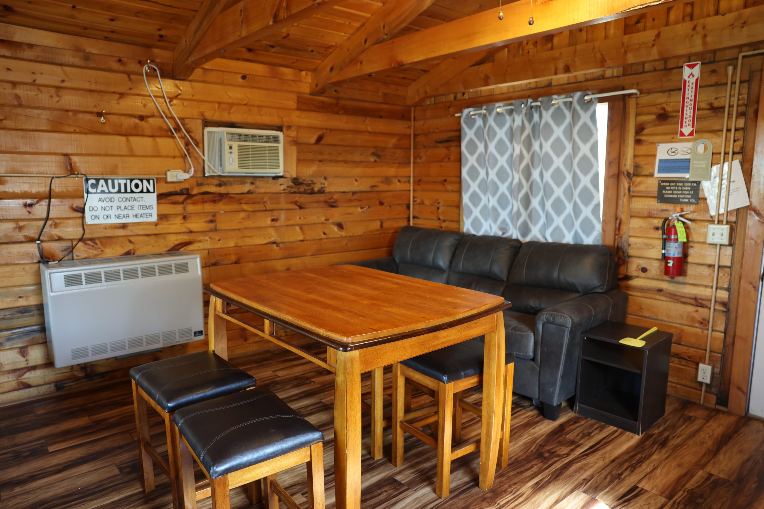 Interior of Cabin